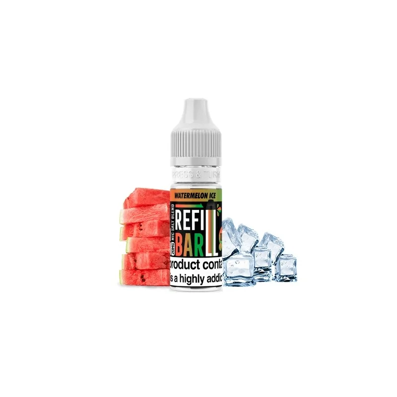 Watermelon Ice  - Refill Bar Salts 10ml 20mg