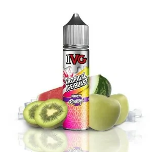 IVG Juicy Range Tropical Ice Blast 50ml 0 mg e-liquid shortfill