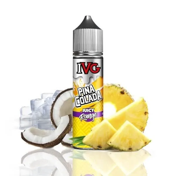 IVG Juicy Range Pina Colada 50ml 0 mg e-liquid shortfill