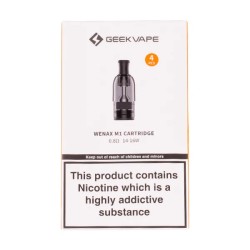 Geekvape - Cartridge Wenax M1 0.8ohm 4pcs