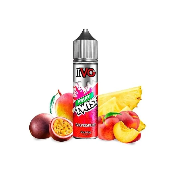 IVG Twist Fruit 50ml 0 mg e-liquid shortfill