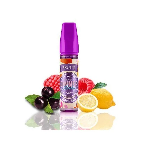 Dinner Lady Fruits Purple Rain 50ml 0 mg e-liquid