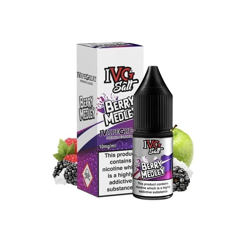 Ivg Berry Medley 18mg 10ml 50/50 e-liquid