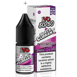 Ivg Blackcurrant 12mg 10ml 50/50 e-liquid