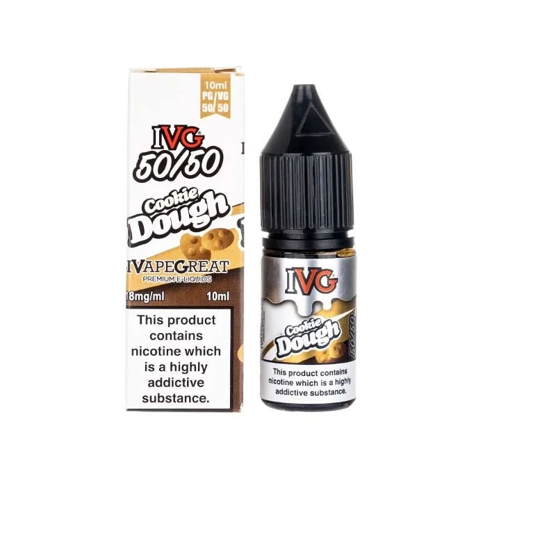 Ivg Cookie Dough 3mg 10ml 50/50 e-liquid