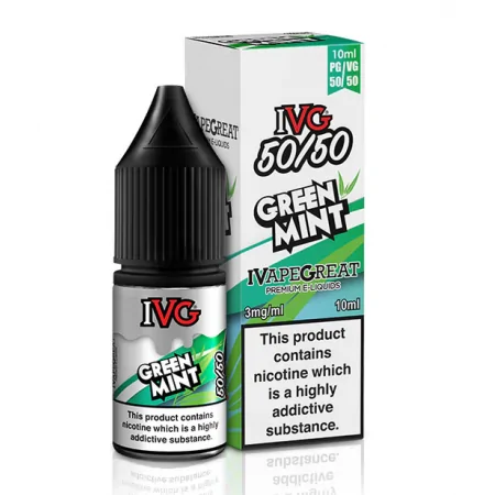 Ivg Green Mint 6mg 10ml 50/50 e-liquid