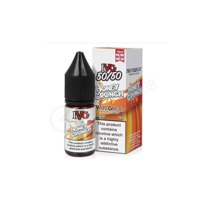 Ivg Honey Crunch 3mg 10ml 50/50 e-liquid