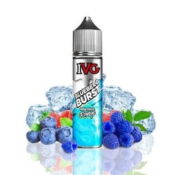 IVG Menthol Range Blueberg Burst 50ml 0 mg e-liquid shortfill