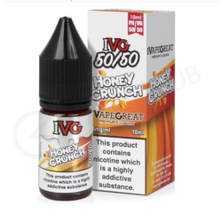 Ivg Honey Crunch 12mg 10ml 50/50 e-liquid