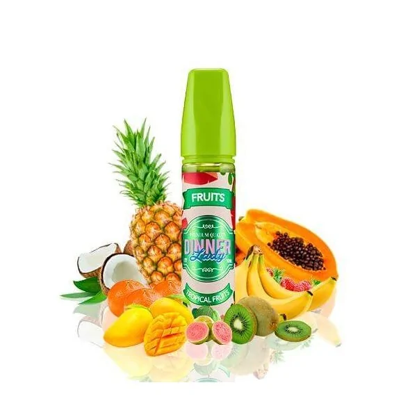 Dinner Lady Fruits Tropical Fruits 50ml 0 mg e-liquid