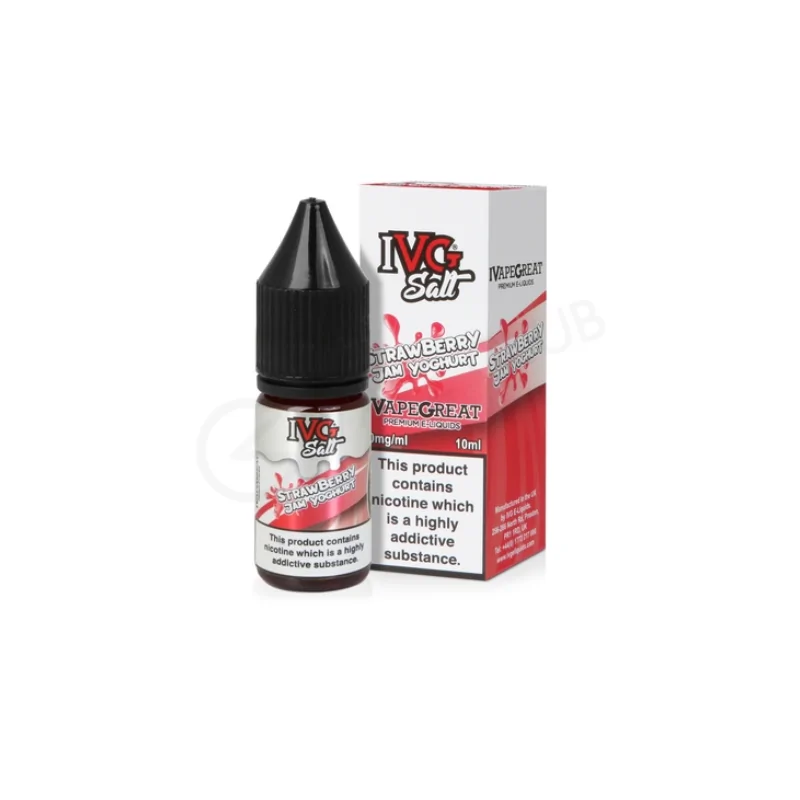 Ivg Strawberry Jam Yoghurt 6mg 10ml 50/50 e-liquid