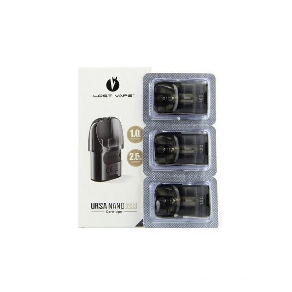 Lost Vape - Cartridge Ursa Nano / Ursa Baby 1,0 ohm 3pcs