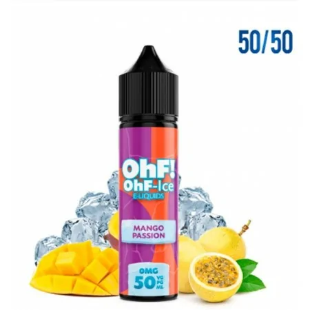 OHF Ice Aroma Mango Passion 20mg Prefilled 60ml NicSalt E-liquid
