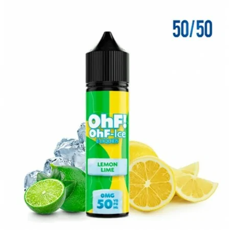 OHF Ice Aroma Lemon Lime 10mg Prefilled 60ml NicSalt