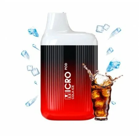 Micro Pod Disposable Vape Cola Ice 20mg 600 Puff Mesh Coil