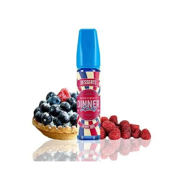 Dinner Lady Desserts Berry Tart 50ml 0 mg e-liquid