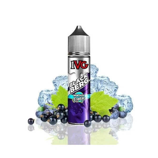 IVG Menthol Range Blackberg 50ml 0 mg e-liquid shortfill