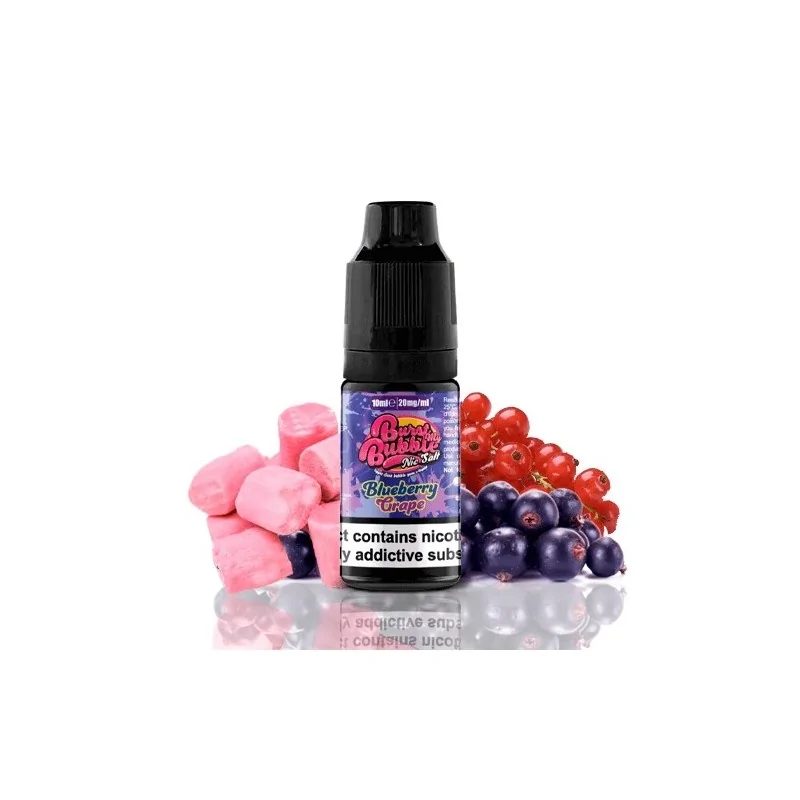 Burst My Bubble Nic Salt Blueberry Grape 10ml 20 mg e-liquid