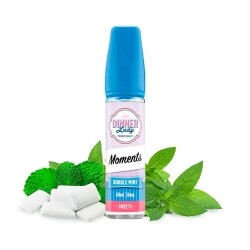 Dinner Lady Moments Bubble Mint 50ml 0 mg e-liquid