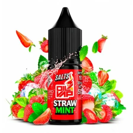 Oil4Vap Straw Mint Salts 10ml 20mg e-liquid