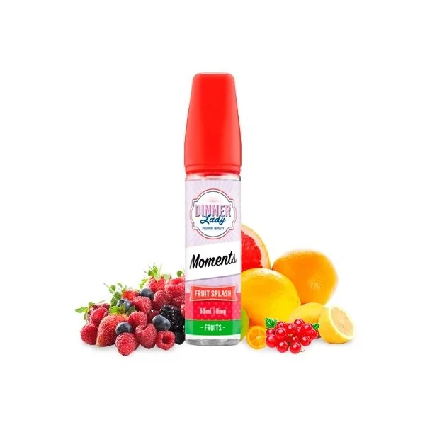 Dinner Lady Moments Fruit Splash 50ml 0 mg e-liquid