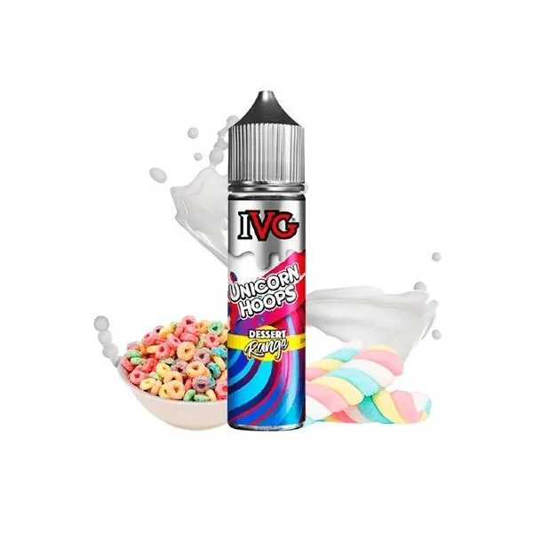 IVG Dessert Unicorn Hoops 50ml 0 mg e-liquid shortfill