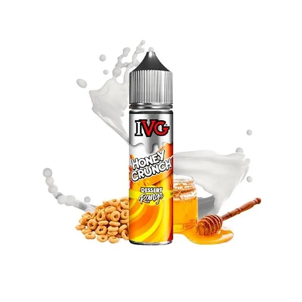 IVG Dessert Honey Crunch 50ml 0 mg e-liquid shortfill