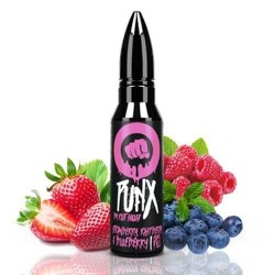 Riot Squad Punx Strawberry Raspberry & Blueberry 50ml 0 mg e-liquid