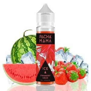 Pachamama Ice Strawberry Jubilee 50ml 0 mg e-liquid shortfill