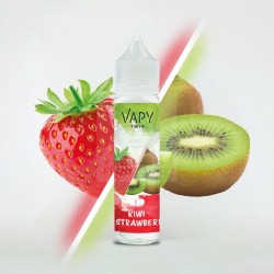 Nicotine Salt E-liquids VAPY TWIN SALT-B Kiwi & Strawberry 25mg 60ml