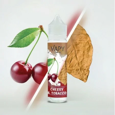 Nicotine Salt E-liquids VAPY TWIN SALT-B Cherry & Tobacco 25mg 60ml
