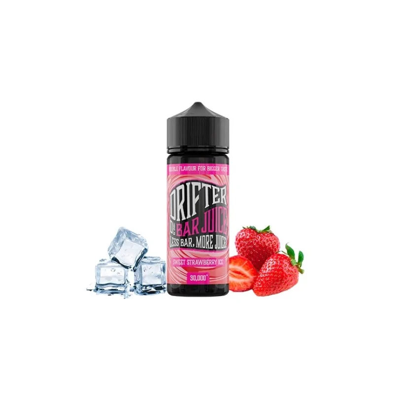 Prefilled Juice Sauz Drifter Bar Sweet Strawberry Ice 3mg 60/40 120ml Nicotine E-liquid