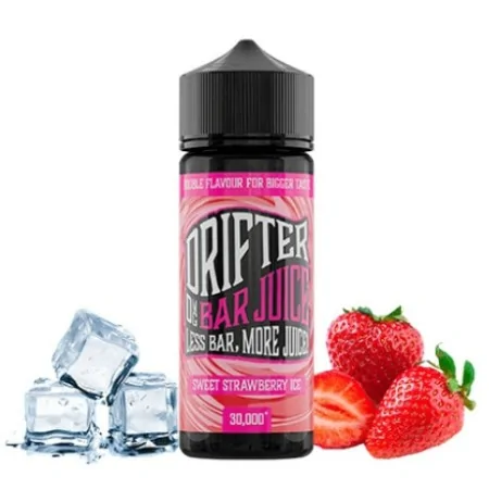 Prefilled Juice Sauz Drifter Bar Sweet Strawberry Ice 120ml 6mg 60/40 120ml Nicotine E-liquid