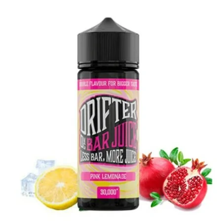 Prefilled Juice Sauz Drifter Bar Pink Lemonade 3mg 60/40 120ml Nicotine E-liquid
