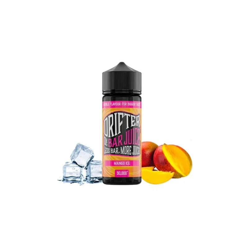 Prefilled Juice Sauz Drifter Bar Mango Ice 3mg 60/40 120ml Nicotine E-liquid