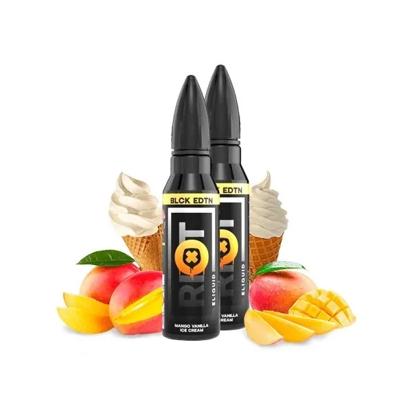 Riot Squad Mango Vanilla Ice Cream 50ml (Pack 2) 0 mg e-liquid