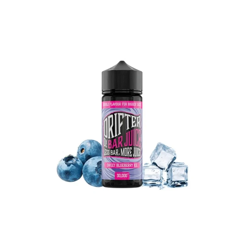 Prefilled Juice Sauz Drifter Bar Sweet Blueberry Ice 3mg Nicotine E-liquid