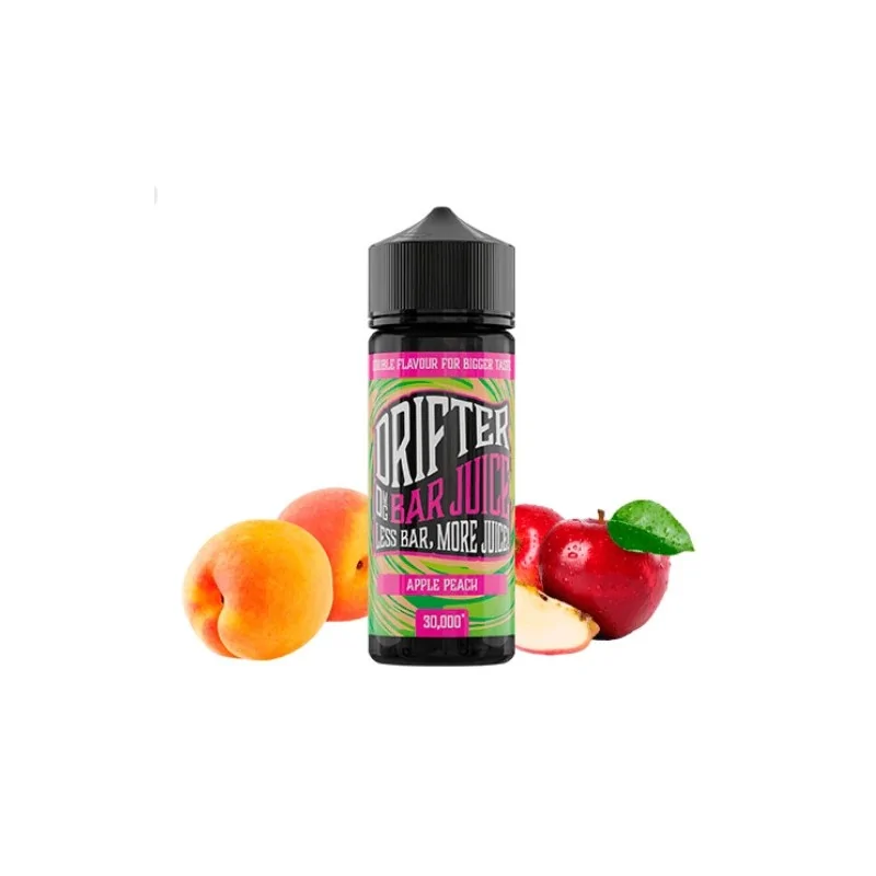 Prefilled Juice Sauz Drifter Bar Apple Peach 3mg Nicotine E-liquid