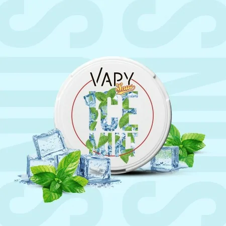 VAPY Ice Mint 20mg Nicotine Pouches EXPIRATION DATE 8.08.23