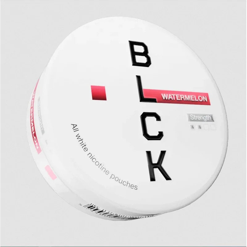 BLCK WATERMELON Nicotine Pouches Snus- Juicy Watermelon Blast