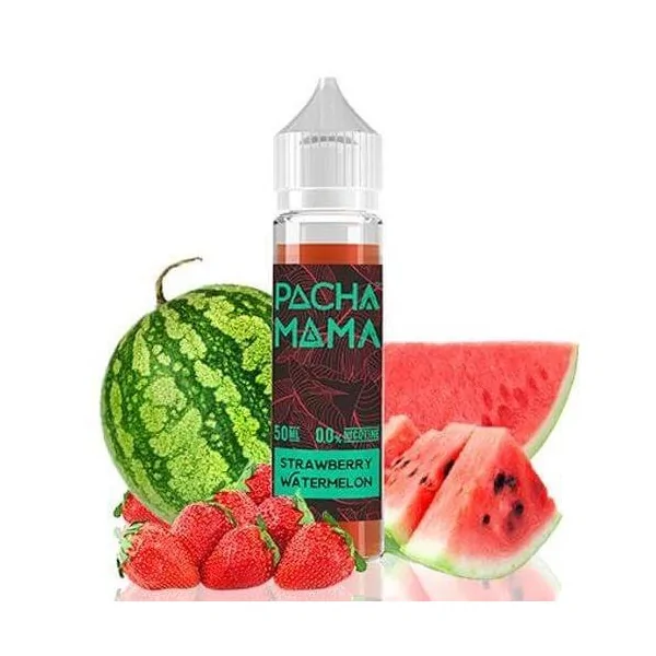 Pachamama Strawberry Watermelon 50ml 0 mg e-liquid shortfill