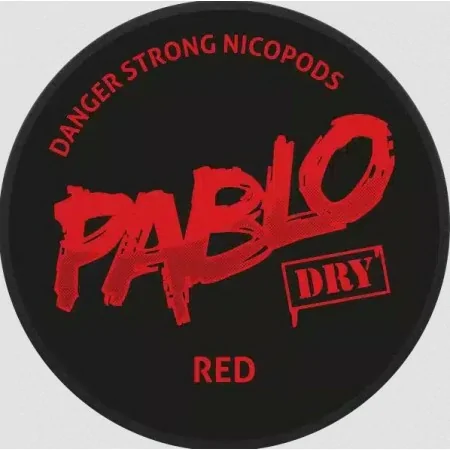 PABLO DRY RED 20mg Nicotine pouches
