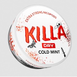 Nikotiinipussit KILLA Dry Cold Mint