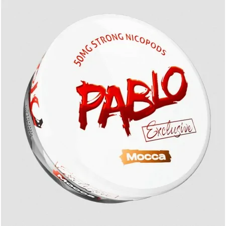 PABLO EXCLUSIVE MOCCA 50mg Nicotine Pouches