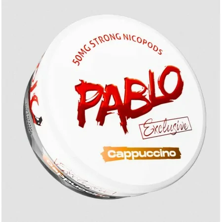 PABLO EXCLUSIVE CAPPUCCINO 50mg Nicotine Pouches