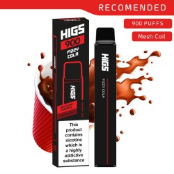 HIGS XL Fizzy Cola Mesh-Coil 20mg 900 Puffs Disposable Vape