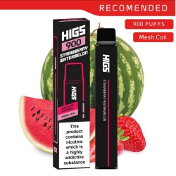 HIGS XL Strawberry Watermelon Mesh-Coil Disposable - A Burst of Juicy Fusion