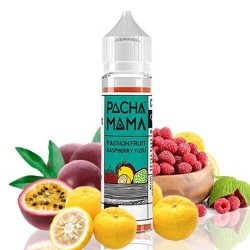 Pachamama Passion Fruit Raspberry Yuzu 50ml 0 mg e-liquid shortfill