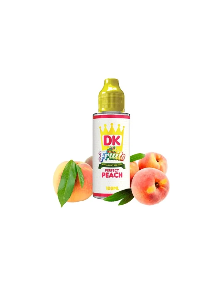 Donut King Fruits Perfect Peach 100ml 0mg E-liquid