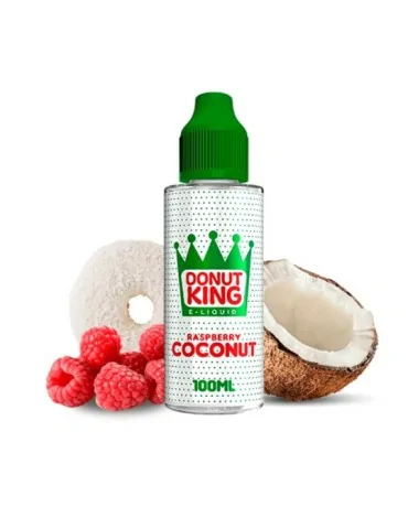 Donut King Raspberry Coconut 100ml 0mg E-liquid
